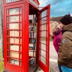 A phone box library on a walk near Canterbury!
