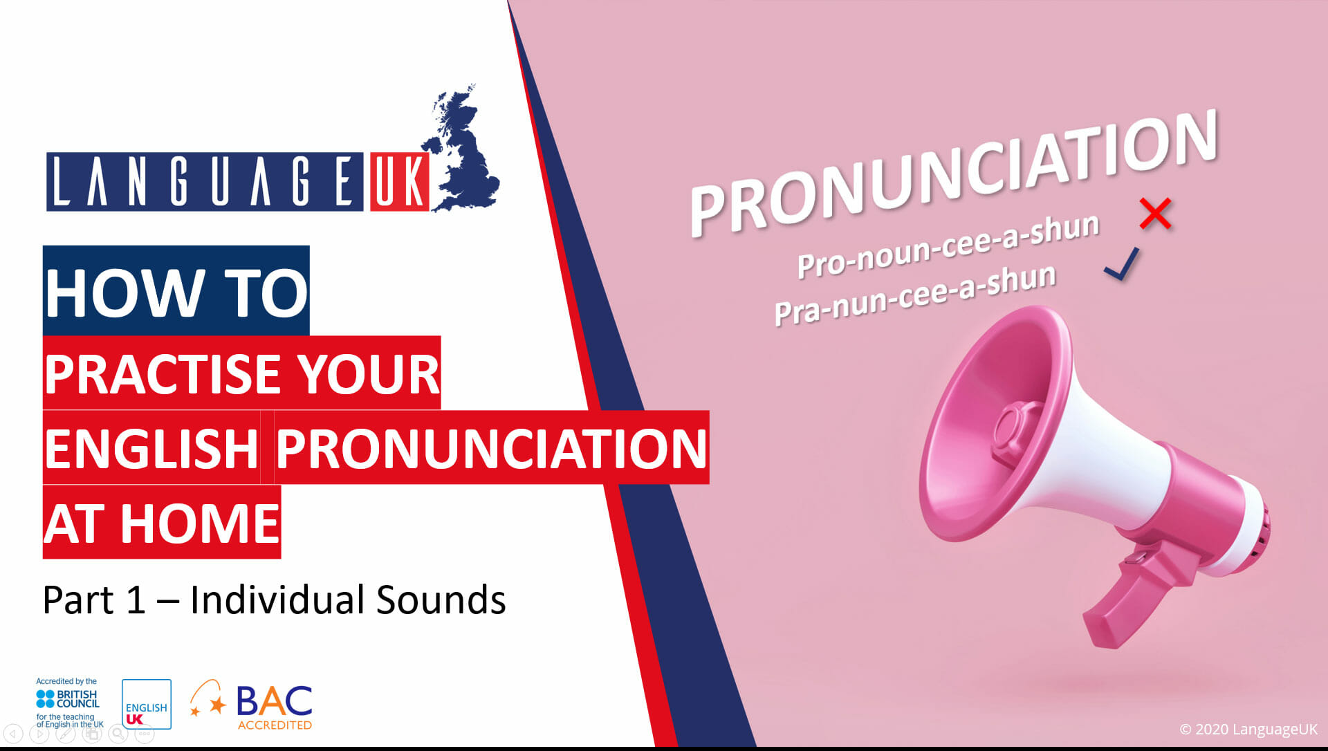 Pratique sua pronúncia em inglês em casa